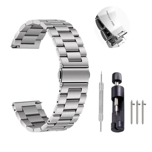 Steel Watch Band 20mm Quick Release Universal Metal Watchband,Smart Watch Strap Replacement Band for Men Women Steel Watch Band 20mm Quick Release Universal Metal Watchband,Smart Watch Strap Replacement Band for Men Women