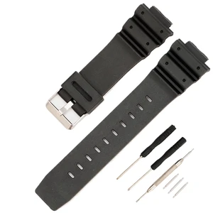 G-Shock Watch Band Replacement for Casio DW-5900 DW-6100 DW-6695 DW-6900 G-6900 GW-M5610 DW-5600E GW-6900 (J1, Black/Silver Buckle) G-Shock Watch Band Replacement for Casio DW-5900 DW-6100 DW-6695 DW-6900 G-6900 GW-M5610 DW-5600E GW-6900 (J1, Black/Silver Buckle)