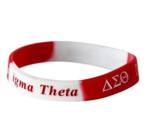 Greek Underdog Delta Sigma Theta Silicone Bracelet Greek Underdog Delta Sigma Theta Silicone Bracelet