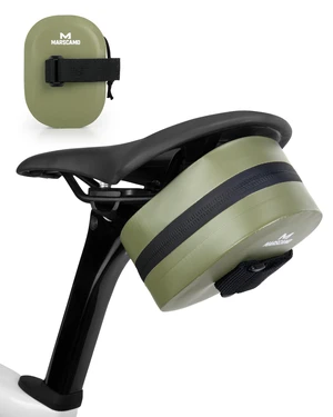 Bike Saddle Bag, 0.5L Waterproof Under Seat Bicycle Bag, Green | Fits Tire Tube, Repair Tools, Wide-Open Seat Pack for Road, Gravel, MTB & Commuter Bikes Bike Saddle Bag, 0.5L Waterproof Under Seat Bicycle Bag, Green | Fits Tire Tube, Repair Tools, Wide-Open Seat Pack for Road, Gravel, MTB & Commuter Bikes