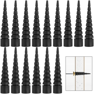 15 Pcs Wood Anchor Stripped Screw Hole Repair Kits, Door Hinge Hole Repair | Adjustable Wall Anchors Kits Fit Screws Sizes #2 to #18, for Wood Door Drywall Hole Repair 15 Pcs Wood Anchor Stripped Screw Hole Repair Kits, Door Hinge Hole Repair | Adjustable Wall Anchors Kits Fit Screws Sizes #2 to #18, for Wood Door Drywall Hole Repair