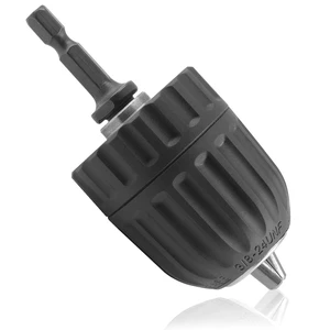 3/8 Keyless Drill Chuck, 0.8-10mm Hex Shank Impact Driver Adapter | Precision 3-Jaw Design, Premium Alloy Steel Construction, Quick Connect Conversion, Not For Counterclockwise Use 3/8 Keyless Drill Chuck, 0.8-10mm Hex Shank Impact Driver Adapter | Precision 3-Jaw Design, Premium Alloy Steel Construction, Quick Connect Conversion, Not For Counterclockwise Use