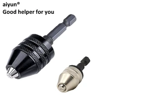 aiyun Mini Drill Chuck Adapter Impact Driver Keyless (0.6-8mm,0.3-3.6mm) aiyun Mini Drill Chuck Adapter Impact Driver Keyless (0.6-8mm,0.3-3.6mm)