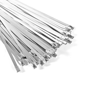 100-Pack Metal Zip Ties 11.8 inch, Heavy Duty 304 Stainless Steel Self-Locking Cable Ties for Outdoor Use, Multifunctional Cable Ties for Exhaust Wrap, Chain Link Fence Parts, Farms, Pipes 100-Pack Metal Zip Ties 11.8 inch, Heavy Duty 304 Stainless Steel Self-Locking Cable Ties for Outdoor Use, Multifunctional Cable Ties for Exhaust Wrap, Chain Link Fence Parts, Farms, Pipes