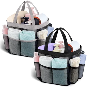 9 Pockets for College Dorm Room Essential | Large Capacity Mesh Shower Caddy with 9 Pockets, Portable Hanging Toiletry Bag for College Dorm, Gym, Camping and Beach 9 Pockets for College Dorm Room Essential | Large Capacity Mesh Shower Caddy with 9 Pockets, Portable Hanging Toiletry Bag for College Dorm, Gym, Camping and Beach