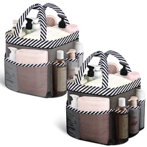 9 Pockets for College Dorm Room Essential | Large Capacity Mesh Shower Caddy with 9 Pockets, Portable Hanging Toiletry Bag for College Dorm, Gym, Camping and Beach 9 Pockets for College Dorm Room Essential | Large Capacity Mesh Shower Caddy with 9 Pockets, Portable Hanging Toiletry Bag for College Dorm, Gym, Camping and Beach