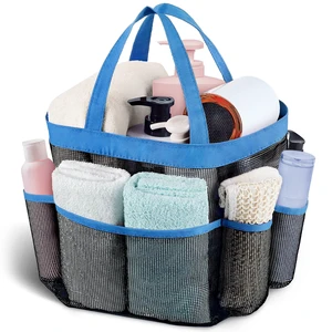 9 Pockets, Shower Bag for Dorm Room Camping | 2 Handle Quick Dry Shower Bag College Dorm Room Essentials Large Capacity Hanging Basket for Bathroom Travel Swimming Gym 9 Pockets, Shower Bag for Dorm Room Camping | 2 Handle Quick Dry Shower Bag College Dorm Room Essentials Large Capacity Hanging Basket for Bathroom Travel Swimming Gym