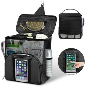 Mesh Shower Caddy Portable Dorm Room Essentials, Toiletry Tote Bag | Quick Dry, Large Capacity Haning Shower Bag for College Dorm Room Essentials for Boys and Girls for Bath Camping (Black) Mesh Shower Caddy Portable Dorm Room Essentials, Toiletry Tote Bag | Quick Dry, Large Capacity Haning Shower Bag for College Dorm Room Essentials for Boys and Girls for Bath Camping (Black)