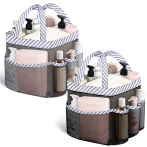 9 Pockets, Shower Bag for Dorm Room Camping | 2 Handle Quick Dry Shower Bag College Dorm Room Essentials Large Capacity Hanging Basket for Bathroom Travel Swimming Gym 9 Pockets, Shower Bag for Dorm Room Camping | 2 Handle Quick Dry Shower Bag College Dorm Room Essentials Large Capacity Hanging Basket for Bathroom Travel Swimming Gym
