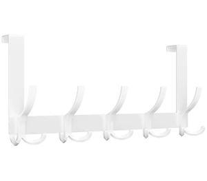 Door Hanger Hook, Over The Door Hooks for Hanging, Over The Door Towel Racks for Bathroom (1Pack, White, Fit 1-3/4" Doors) Door Hanger Hook, Over The Door Hooks for Hanging, Over The Door Towel Racks for Bathroom (1Pack, White, Fit 1-3/4" Doors)