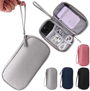 Universal Cable Organizer - Electronics Accessories Bag for Charger, Phone, Memory Card, Travel Gadget Bag (Grey) Universal Cable Organizer - Electronics Accessories Bag for Charger, Phone, Memory Card, Travel Gadget Bag (Grey)
