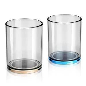 Mouthwash Dispenser Cup Set of 2, Transparent Oral Care Cup for Bathroom, Shower, Kitchen Sink, with Removable Silicone Drip Guard, Leak-Proof for Kids Adults Mouthwash Dispenser Cup Set of 2, Transparent Oral Care Cup for Bathroom, Shower, Kitchen Sink, with Removable Silicone Drip Guard, Leak-Proof for Kids Adults