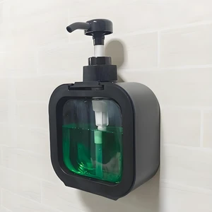Hand Soap Dispenser Bathroom, Shower Soap Dispenser Wall Mounted, Dish Dispenser for Kitchen, Shampoo and Conditioner Dispenser with Pump and Labels (Black) Hand Soap Dispenser Bathroom, Shower Soap Dispenser Wall Mounted, Dish Dispenser for Kitchen, Shampoo and Conditioner Dispenser with Pump and Labels (Black)