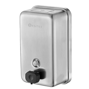 SUS304 Stainless Steel Soap Dispenser Wall Mounted,37oz | Commercial Hand Soap Dsipenser 1100ML, Manual Anti-Leak Pump Liquid Soap Dispenser, Rust-Proof Lining Dispenser SUS304 Stainless Steel Soap Dispenser Wall Mounted,37oz | Commercial Hand Soap Dsipenser 1100ML, Manual Anti-Leak Pump Liquid Soap Dispenser, Rust-Proof Lining Dispenser