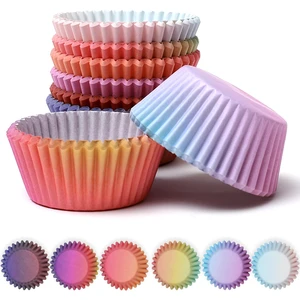 Gradient Cupcake Liners, 300 Count, Standard Size Gradient Cupcake Liners, 300 Count, Standard Size