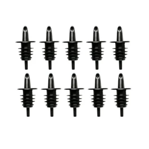 Hawaiian Shaved Ice Syrup Precise Control Bottle Pourers, 10-Pack | Professional Pour Spouts, For Snow Cone & Drink Flavors Hawaiian Shaved Ice Syrup Precise Control Bottle Pourers, 10-Pack | Professional Pour Spouts, For Snow Cone & Drink Flavors