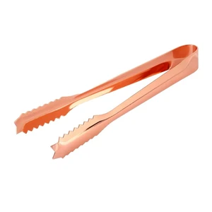 Limen Ice Tongs with Serrated Tip,Stainless Steel Food Tongs Clip for Ice Bucket,Home Party,Bar,Kitchen,Restaurant Use,6.89x0.71 in(Rose Gold) Limen Ice Tongs with Serrated Tip,Stainless Steel Food Tongs Clip for Ice Bucket,Home Party,Bar,Kitchen,Restaurant Use,6.89x0.71 in(Rose Gold)