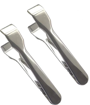 2 Pack Ice Tongs 7 Inch Stainless Steel Small Tongs with Sharp Serrated Teeth Non Slip Grip Ice Cube Tongs for Ice Bucket Small Cubes Cube Sugar Coffee Bar Cocktail Finishing 2 Pack Ice Tongs 7 Inch Stainless Steel Small Tongs with Sharp Serrated Teeth Non Slip Grip Ice Cube Tongs for Ice Bucket Small Cubes Cube Sugar Coffee Bar Cocktail Finishing