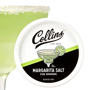 White Margarita Salt Rimmer for Cocktails, Rimming salt for Margarita glasses, Perfect for Tequila and Mezcal drinks, Rim salt for margarita and shot glasses, 6oz White Margarita Salt Rimmer for Cocktails, Rimming salt for Margarita glasses, Perfect for Tequila and Mezcal drinks, Rim salt for margarita and shot glasses, 6oz