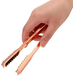 Ice Clip Food Clip for Grabbing Ice for Restaurant(Copper-plated ice clip) Ice Clip Food Clip for Grabbing Ice for Restaurant(Copper-plated ice clip)