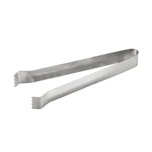 True Ice Tongs, Stainless Steel Ice Tongs for Cocktails, Bar Tools, Dishwasher Safe Serving Tools, 6 Inch Metal Tongs, Set of 1 True Ice Tongs, Stainless Steel Ice Tongs for Cocktails, Bar Tools, Dishwasher Safe Serving Tools, 6 Inch Metal Tongs, Set of 1