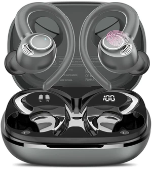 Wireless Earbuds, Bluetooth 5.4 Headphones Sport Over Ear Buds With ENC Mic | Noise Cancelling Mic,48H, Wireless Earphone with Earhooks, Stereo Deep Bass, IP7 Waterproof Ear Bud for Workout Running, Wireless Earbuds, Bluetooth 5.4 Headphones Sport Over Ear Buds With ENC Mic | Noise Cancelling Mic,48H, Wireless Earphone with Earhooks, Stereo Deep Bass, IP7 Waterproof Ear Bud for Workout Running,