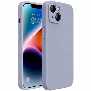 Silicone for iPhone 14 Case, Lavender Gray | Soft Anti-Scratch Microfiber Lining, Premium Silicone Cover Shockproof Drop Protection Phone Case for 14 Silicone for iPhone 14 Case, Lavender Gray | Soft Anti-Scratch Microfiber Lining, Premium Silicone Cover Shockproof Drop Protection Phone Case for 14