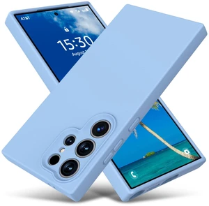 for Samsung Galaxy S24 Ultra Case Liquid Silicone Thin, Light Blue | Slim Fit, Upgrade Full Camera Protection, Anti-Scratch Microfiber Lining, Soft Touch Gel Rubber Shockproof Phone Cases Cover for Samsung Galaxy S24 Ultra Case Liquid Silicone Thin, Light Blue | Slim Fit, Upgrade Full Camera Protection, Anti-Scratch Microfiber Lining, Soft Touch Gel Rubber Shockproof Phone Cases Cover