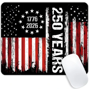 The 250th Anniversary of the United States Customized Mousepad Non-Slip Rubber Base Mouse Pads for Computers Laptop The 250th Anniversary of the United States Customized Mousepad Non-Slip Rubber Base Mouse Pads for Computers Laptop