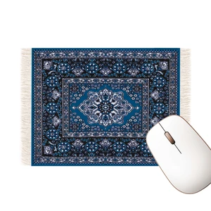 Carpet Mouse Pad - Persian Style Design, Unique and Elegant, Ideal for Office Workers, Gamers, and Students (Grayish Blue) Carpet Mouse Pad - Persian Style Design, Unique and Elegant, Ideal for Office Workers, Gamers, and Students (Grayish Blue)