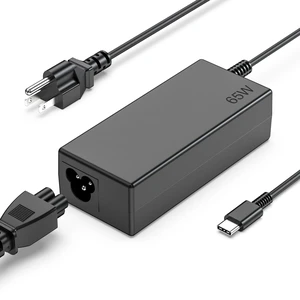 65W USB C Chromebook Charger, USB-C Laptop Charger Replacement for Lenovo ThinkPad Yoga, HP Chromebook X360, Dell Latitude, Samsung, Acer, Asus, 10ft Type C Power Cord Adapter 65W USB C Chromebook Charger, USB-C Laptop Charger Replacement for Lenovo ThinkPad Yoga, HP Chromebook X360, Dell Latitude, Samsung, Acer, Asus, 10ft Type C Power Cord Adapter