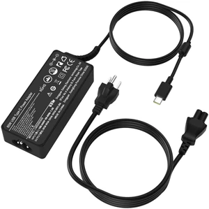 Universal 65W USB Type C Laptop Charger Power Adapter | Compatible with Lenovo HP Dell Acer Asus Samsung Mac Book Google Lg Gram Surface Nimo and Any Laptops or Smart Phones Universal 65W USB Type C Laptop Charger Power Adapter | Compatible with Lenovo HP Dell Acer Asus Samsung Mac Book Google Lg Gram Surface Nimo and Any Laptops or Smart Phones