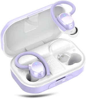 Wireless Earbuds, Bluetooth 5.4 Sport Headphones, 128H Playtime Over Ear Buds for Small Ear, Stereo Deep Bass, Sport Wireless Bluetooth Earphones, IPX7 Waterproof Running Headphones for iOS Android Wireless Earbuds, Bluetooth 5.4 Sport Headphones, 128H Playtime Over Ear Buds for Small Ear, Stereo Deep Bass, Sport Wireless Bluetooth Earphones, IPX7 Waterproof Running Headphones for iOS Android