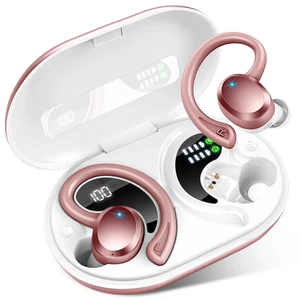 Wireless Earbuds, Sport Bluetooth 5.4 Headphones 2026 New Bluetooth Earbuds with 56Hrs Stereo, 4 ENC Mic, Noise Canceling Over-Ear Buds with Earhooks, IP7 Waterproof Earphones for Workout/Running/Gym Wireless Earbuds, Sport Bluetooth 5.4 Headphones 2026 New Bluetooth Earbuds with 56Hrs Stereo, 4 ENC Mic, Noise Canceling Over-Ear Buds with Earhooks, IP7 Waterproof Earphones for Workout/Running/Gym
