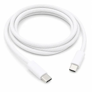 USB-C to USB-C 60W Fast Charging Cable, 3.3 ft, Nylon Braided USB-C to USB-C 60W Fast Charging Cable, 3.3 ft, Nylon Braided
