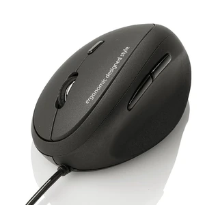 Wired Ergonomic Mouse, Vertical Mouse for Small & Medium Hands, Black | Reduce Wrist Strain, 1000/1600 DPI, 5 Buttons, Plug and Play, For/Backward Function, Compatible with Win, Mac, PC, Laptop Wired Ergonomic Mouse, Vertical Mouse for Small & Medium Hands, Black | Reduce Wrist Strain, 1000/1600 DPI, 5 Buttons, Plug and Play, For/Backward Function, Compatible with Win, Mac, PC, Laptop