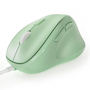 Ergonomic Mouse Wired for Laptop, PC Computer and Desktop, Ergo Mouse Vertical with Silent Clicks, Up to 3200 DPI Adjustable Mouse Sensitivity, Green Ergonomic Mouse Wired for Laptop, PC Computer and Desktop, Ergo Mouse Vertical with Silent Clicks, Up to 3200 DPI Adjustable Mouse Sensitivity, Green