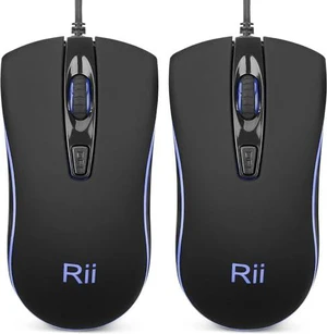 Wired Mouse, Computer Mouse with Blue Backlit,Comfortable Grip Ergonomic Optical,USB Wired Mice Support Windows PC, Laptop,Desktop,Notebook,Chromebook (2PACK) Wired Mouse, Computer Mouse with Blue Backlit,Comfortable Grip Ergonomic Optical,USB Wired Mice Support Windows PC, Laptop,Desktop,Notebook,Chromebook (2PACK)
