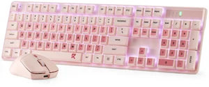 BS8531 Wireless 104-Key Low-Profile Keyboard, 4000 DPI Mouse Combo | 30% Slimmer Ultra-Thin Mechanical Switch for Faster Keystrokes, Ergonomic Typing, 5-Level Adjustable DPI, Shared Dongle BS8531 Wireless 104-Key Low-Profile Keyboard, 4000 DPI Mouse Combo | 30% Slimmer Ultra-Thin Mechanical Switch for Faster Keystrokes, Ergonomic Typing, 5-Level Adjustable DPI, Shared Dongle
