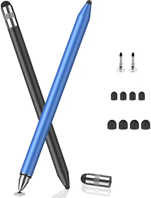Stylus Pen for Touchscreen, 3-in-1 Universal iPad Stylus | Fine Tips in 3 Sizes, High Sensitivity, Compatible with iPad iPhone Switch All Touchscreen Devices(Black/Blue) Stylus Pen for Touchscreen, 3-in-1 Universal iPad Stylus | Fine Tips in 3 Sizes, High Sensitivity, Compatible with iPad iPhone Switch All Touchscreen Devices(Black/Blue)