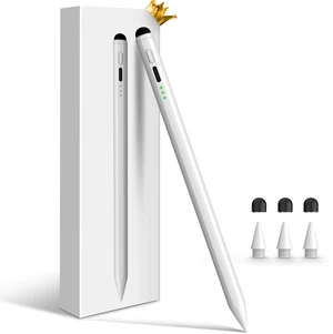 Pencil for Apple iPad, 2X Fast Charge Stylus Pen for iPad Pro | 2 in 1, Palm Rejection, Tilt Sensitivity, For 2018-2026 Apple Pencil iPad A16/8/9/10th,Pro 13/12.9/11th,Air M3/M2/,Mini 7/6/5 Pencil for Apple iPad, 2X Fast Charge Stylus Pen for iPad Pro | 2 in 1, Palm Rejection, Tilt Sensitivity, For 2018-2026 Apple Pencil iPad A16/8/9/10th,Pro 13/12.9/11th,Air M3/M2/,Mini 7/6/5