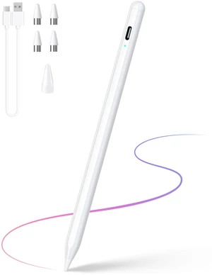 Stylus Pen for Touchscreen for Android & iOS Phones/Tablets, 1.5mm Fine Tip | Universal For I-Phone, Tab A9+ & Touch Screens; High Sensitivity Stylist, No Pairing, Fast Usb-C Charging, Up To 20h Stylus Pen for Touchscreen for Android & iOS Phones/Tablets, 1.5mm Fine Tip | Universal For I-Phone, Tab A9+ & Touch Screens; High Sensitivity Stylist, No Pairing, Fast Usb-C Charging, Up To 20h