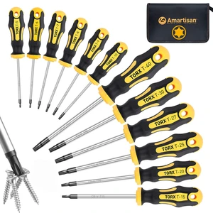 12-Piece Magnetic Torx Screwdrivers Set, Magnetic Torx Driver Star Screwdrivers Set T5 - T40 Best Choice 12-Piece Magnetic Torx Screwdrivers Set, Magnetic Torx Driver Star Screwdrivers Set T5 - T40 Best Choice
