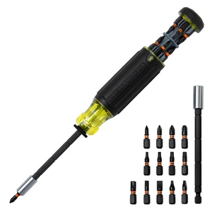 32303 Multi-Bit Screwdriver/Nut Driver, Impact Rated 14-in-1 Magnetic Screwdriver Set Phillips, Slotted, Square, Combo, Torx 32303 Multi-Bit Screwdriver/Nut Driver, Impact Rated 14-in-1 Magnetic Screwdriver Set Phillips, Slotted, Square, Combo, Torx