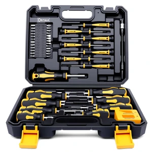 Magnetic Screwdriver Set with Case, All-in-One Repair Tool Kit for Everyday Home Fixes, Furniture Assembly & Electronics Repair, Precision Screwdrivers, Bits & Flexible Shaft Magnetic Screwdriver Set with Case, All-in-One Repair Tool Kit for Everyday Home Fixes, Furniture Assembly & Electronics Repair, Precision Screwdrivers, Bits & Flexible Shaft