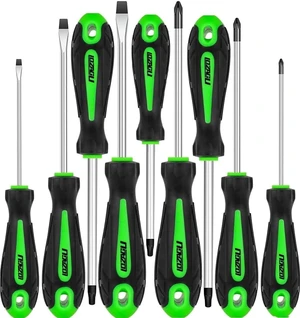 9-Piece Magnetic Tip Screwdrivers Set, 3 Phillips 3 Flat Head and 3 Torx Screw Driver Set Kit, Professional Cushion Grip Hand Tools Set 9-Piece Magnetic Tip Screwdrivers Set, 3 Phillips 3 Flat Head and 3 Torx Screw Driver Set Kit, Professional Cushion Grip Hand Tools Set