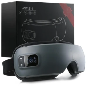 Eye Massager with Heat, FSA-HSA Eligible, Sleep Mask with Compression and Music for Migraines and Circles, Reduce Eyes Strain, Improve Sleep,for Women Men(Gray) Eye Massager with Heat, FSA-HSA Eligible, Sleep Mask with Compression and Music for Migraines and Circles, Reduce Eyes Strain, Improve Sleep,for Women Men(Gray)