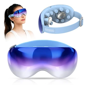 Eye Massager with Heat and Cooling Mode | 5 Modes Vibration Massage Bluetooth Music & Voice Control Rechargeable Puffy Eyes Dark Circles Dry Eyes Eye Massager with Heat and Cooling Mode | 5 Modes Vibration Massage Bluetooth Music & Voice Control Rechargeable Puffy Eyes Dark Circles Dry Eyes