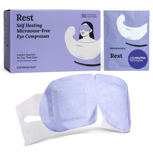 Rest Self Heating Warm Compress for Dry, Tired Eyes | 30 Count | Travel Ready Tired Eye Relief Anywhere | No Microwave Needed | Stye Eye Treament to Soothe Redness, Irritation & Puffiness Rest Self Heating Warm Compress for Dry, Tired Eyes | 30 Count | Travel Ready Tired Eye Relief Anywhere | No Microwave Needed | Stye Eye Treament to Soothe Redness, Irritation & Puffiness