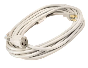 Southwire Outdoor Extension Cord - Light Duty Landscape & Patio Power Cable for Outdoor Use - Weather Resistant Vinyl Jacket - Neutral White Finish - 16/3 Gauge - 20-Foot Southwire Outdoor Extension Cord - Light Duty Landscape & Patio Power Cable for Outdoor Use - Weather Resistant Vinyl Jacket - Neutral White Finish - 16/3 Gauge - 20-Foot